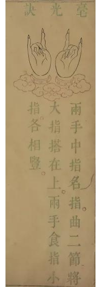 道教手诀：毫光诀